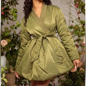 Olive Green Women's Jacket